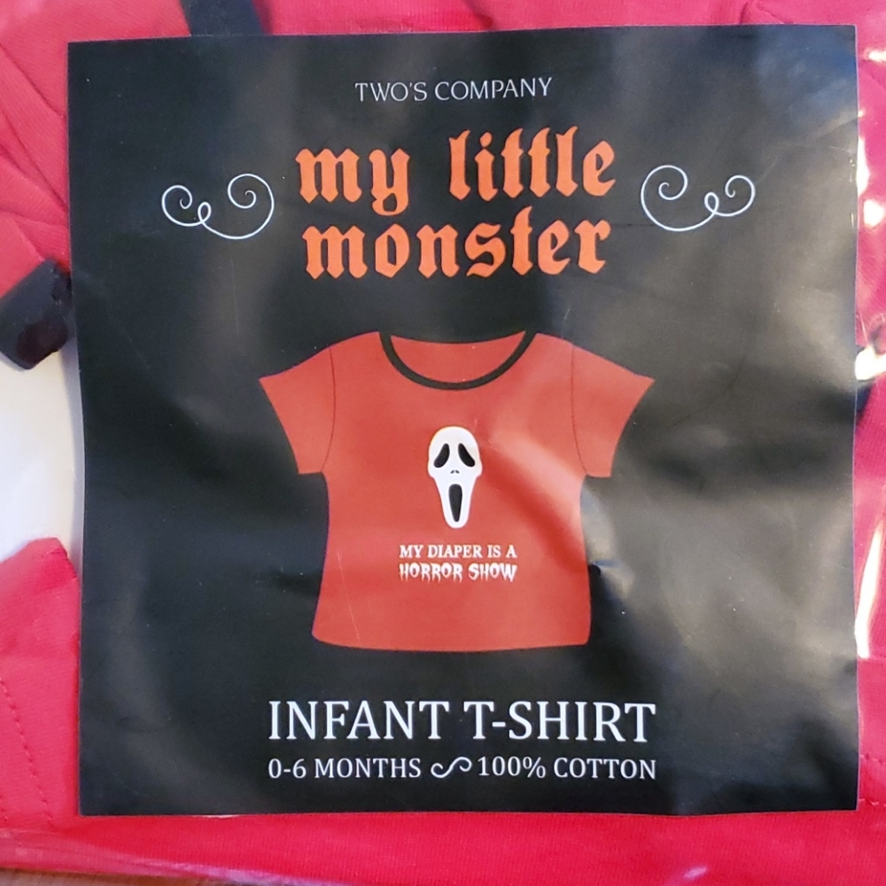 New Onsie My Life is a Horror Show Size 0-6 Months